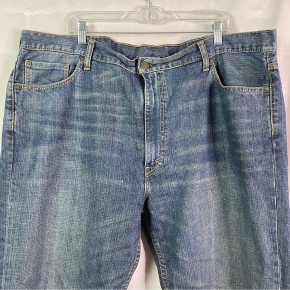 Levi’s 550 Relaxed Fit Straight Leg Blue Jeans 44 x 29 - Picture 3 of 6